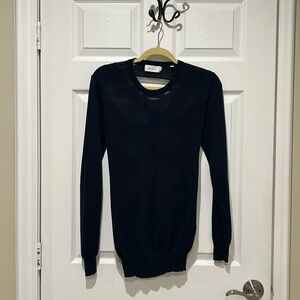 A.L.C Navy Sweater with Cris Cross Back